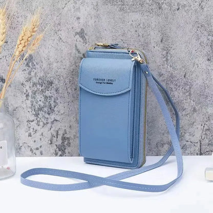 Compact Crossbody Phone Wallet Bag