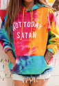 Vibrant Plus Size Tie-Dye Sweatshirt for Women