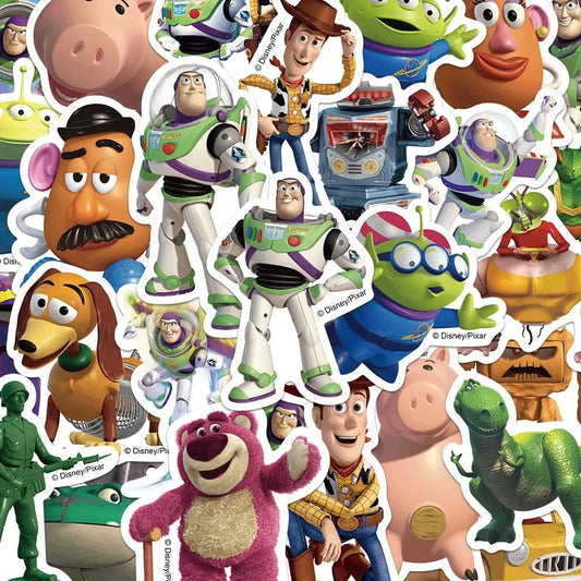 Disney Toy Story Themed Sticker Sets - 10/30/50 Piece Options