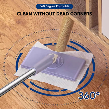 Effortless Touch-Free Cleaning Mop for Floors and Windows