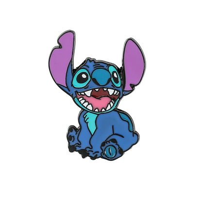 Charming Stitch Character Pins for Your Backpack