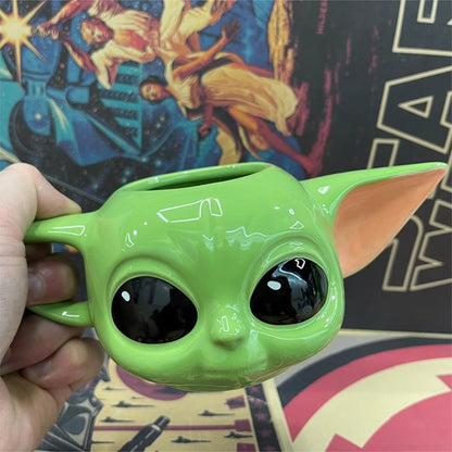 Galactic Yoda 3D Coffee Mug