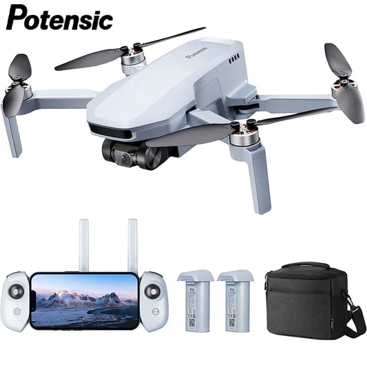 Potensic Atom SE C0 Single Axis Gimbal 4K GPS Drone for Adults and Beginners