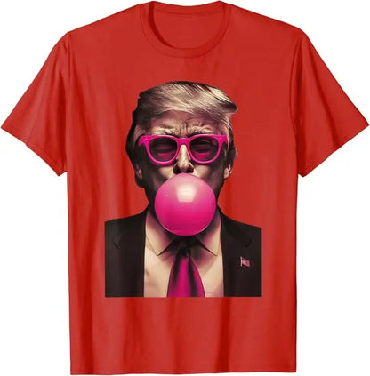 Trump Chewing Gum Humor Tee